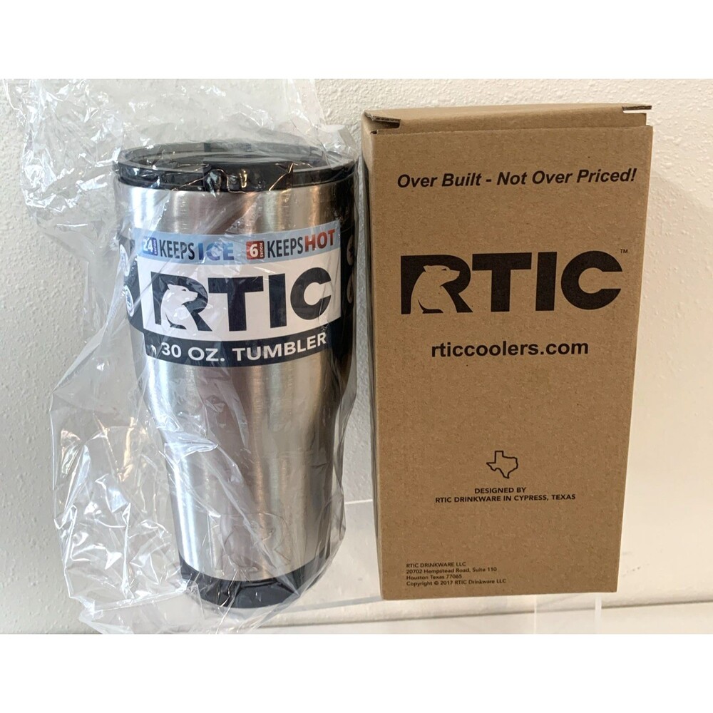 RTIC 30 oz Tumbler Stainless Steel Double Wall Vacuum Insulated Travel Mug NEW